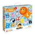 Duuuże puzzle z dziurką Alfabet 3+