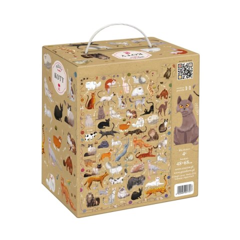 Puzzlove CzuCzu Koty 60 el. 4+