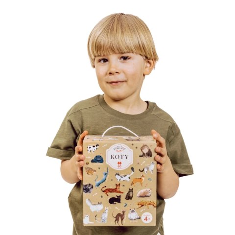 Puzzlove CzuCzu Koty 60 el. 4+