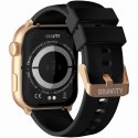Smartwatch Damski GRAVITY GT28-5 Pasek + Bransoleta Różowe złoto Czarny