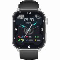 Smartwatch Damski GRAVITY GT28-9 Pasek + Bransoleta Czarno Srebrny