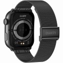 Smartwatch Męski GRAVITY GT28-2 Pasek + Bransoleta Pomarańczowo Czarny