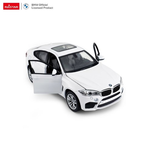 Autko Metalowe 1:24 BMW X6M Białe RASTAR