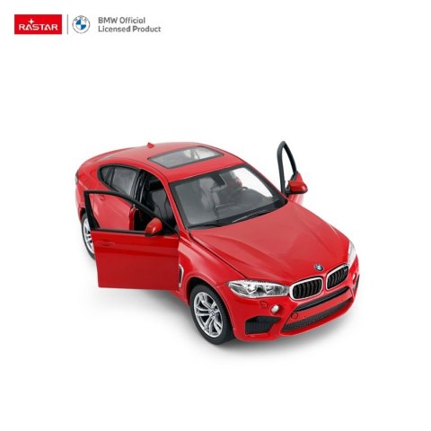 Autko Metalowe 1:24 BMW X6M Czerwone RASTAR