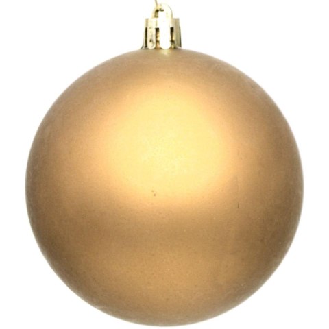 BOMBKA DEKORACYJNA PLASTIKOWA BEZPIECZNA 12SZT 60MM ZŁOTY