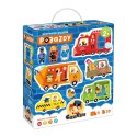CzuCzu Pierwsze puzzle Pojazdy 2+