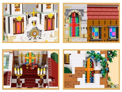 Klocki techniczne Świecący Kościół Św. Andrzeja w Krakowie 3087-ele ZA5804