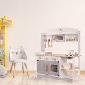 Kuchnia dla dzieci drewniana MDF MODERN CLASSIC akcesoria 82cm
