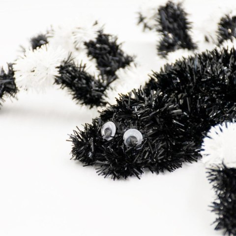 FIGURKA DEKORACYJNA PAJĄK HALLOWEEN BIAŁY