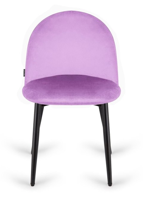 Krzesło tapicerowane GLORIA VIOLET VELVET OUTLET