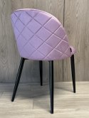 Krzesło tapicerowane GLORIA VIOLET VELVET OUTLET