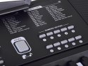 Organy KEYBOARD KLASYCZNY 61-klawiszy w dotyku jak drewno + mikrofon IN0184