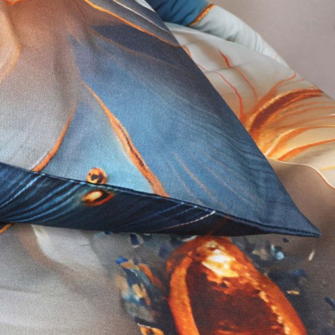 Pościel satyna bawełniana 12414/140x200+1posz.70x80 SATYNLOVE PREMIUM