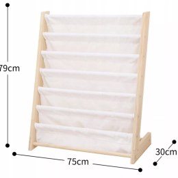 Regał na książki dla dzieci Stojak Półka Szafka Organizer Biblioteczka