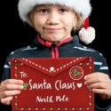 KOPERTA ŚWIĄTECZNA LIST DO ŚWIĘTEGO MIKOŁAJA FILCOWA 38x30CM SANTA CLAUS