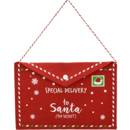 KOPERTA ŚWIĄTECZNA LIST DO ŚWIĘTEGO MIKOŁAJA FILCOWA 38x30CM SPECJAL DELIVERY