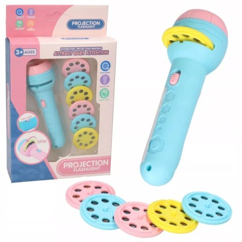 Projektor do rysowania z latarką - zestaw do malowania z obrazkami 888-7606