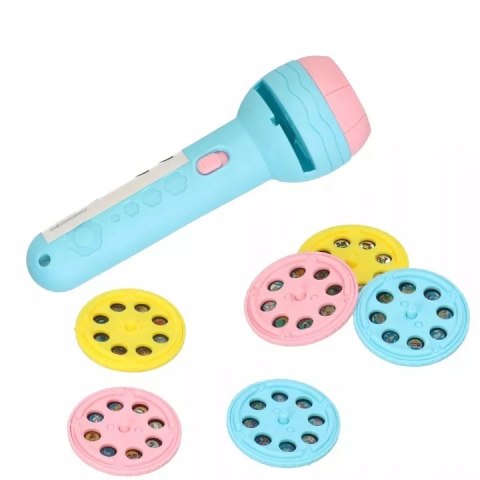 Projektor do rysowania z latarką - zestaw do malowania z obrazkami 888-7606