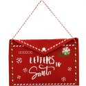 KOPERTA ŚWIĄTECZNA LIST DO ŚWIĘTEGO MIKOŁAJA FILCOWA 38x30CM LETTERS SANTA