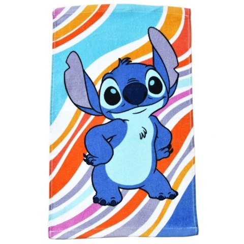 Ręcznik przedszkolny dla dziecka 30x50 Lilo i Stitch niebieski