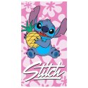 Ręcznik przedszkolny dla dziecka 30x50 Lilo i Stitch różowy