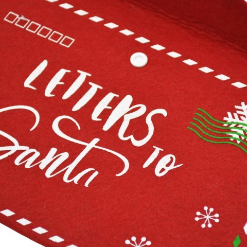 KOPERTA ŚWIĄTECZNA LIST DO ŚWIĘTEGO MIKOŁAJA 26x16CM LETTERS SANTA