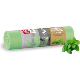Worki na śmieci Anna Zaradna 120L HDLD z uszami mi