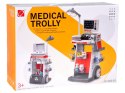 Interaktywny WÓZEK LEKARSKI Zestaw do zabawy w lekarza i dentystę ZA5874