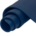 MATA FITNESS NBR ANTYPOŚLIZGOWA 183x60x1CM NIEBIESKA + POKROWIEC ENERO FIT