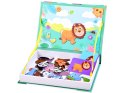 Książka układanka magnetyczna ZWIERZĘTA ZOO ZA3768