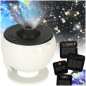 Projektor gwiazd nieba lampka nocna LED USB planetarium planety 12 dysków 360° timer