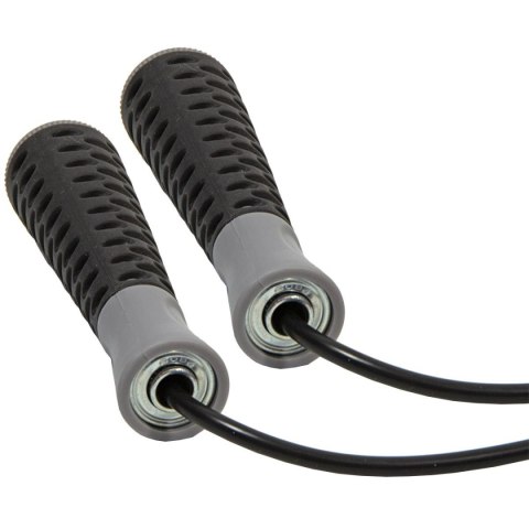 SKAKANKA FITNESS PVC 300CM CZARNA ENERO FIT