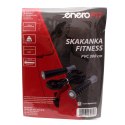 SKAKANKA FITNESS PVC 300CM CZARNA ENERO FIT
