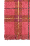 Dywan Tartan 140×190 cm - Vintage Red Wouf Wouf, Lorena Canals