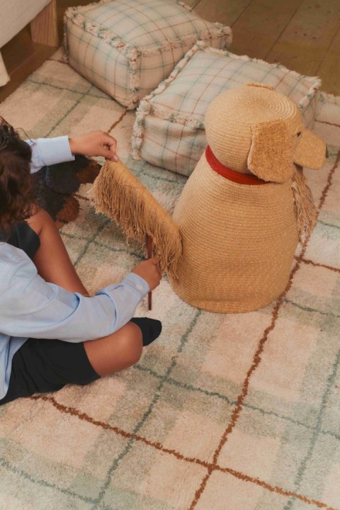 Dywan Tartan Blue Sage Wouf Wouf - 140×190 cm, Lorena Canals