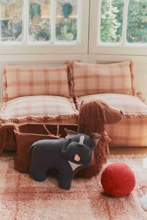 Dywan Tartan Rose, 140×190 cm Wouf Wouf - Lorena Canals