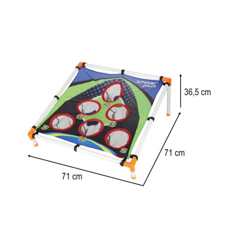 Rzut do celu woreczkami rzutki gra zręcznościowa