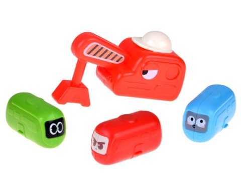 Zabawka do kąpieli zjeżdżalnia tor dla autek do wody 37ele ZA5926