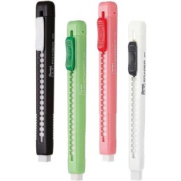 Gumka wysuwana Pentel Clic Eraser ZE80 różowa