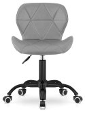 Krzesło obrotowe VASTO OFFICE PU GREY SMOKE