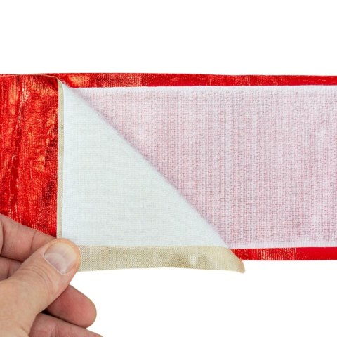 KOKARDA NA DRZWI 33x10x42CM WSTĄŻKA 4,3M CZERWONA