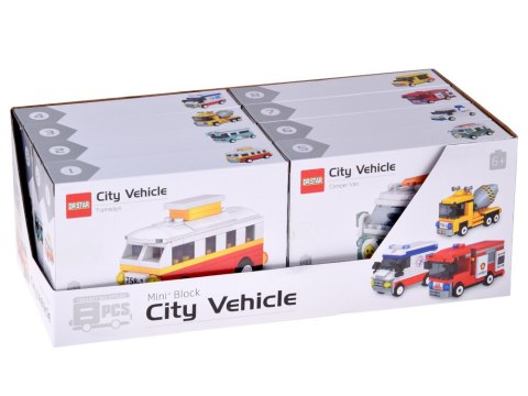 Klocki konstrukcyjne CITY VEHICLE - modele z serii: pojazdy miejskie ZA5854