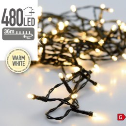 LAMPKI CHOINKOWE ŁAŃCUCH ŚWIETLNY 480 LED CIEPŁY BIAŁY