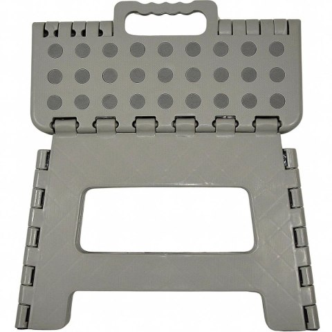 STOŁEK TABORET ANTYPOŚLIZGOWY SKŁADANY SZARY