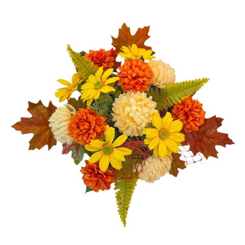 Stroik na cmentarz kwiaty wiązanka miska na grób wszystkich świętych