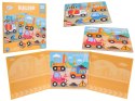 Magnetyczne Puzzle Plac Budowy + Książeczka