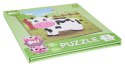 Magnetyczne Puzzle Zwierzęta + Książeczka