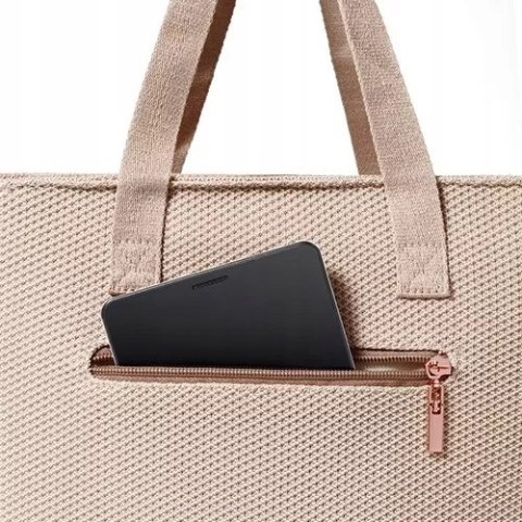 Torba dla mamy do wózka BabyOno CARMEN beżowa - stylowa i funkcjonalna torba z matą i apaszką