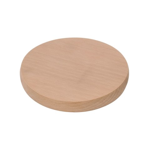 Deska do krojenia drewniana okrągła 12 cm | Mini deseczka kuchenna | Drewniana podstawka do serwowania | Mała okrągła deska do p