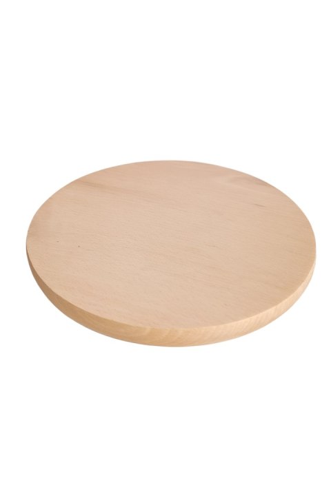 Deska do krojenia drewniana okrągła 22 cm | Okrągła deska kuchenna z drewna | Deska drewniana do serwowania | Podkładka drewnian